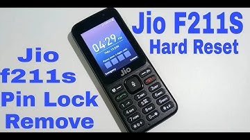 Jio F211S Hard Reset / Pin Lock Remove