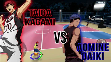 Taiga Kagami vs Aomine Daiki | Nba2k14 Mod Android/Pc