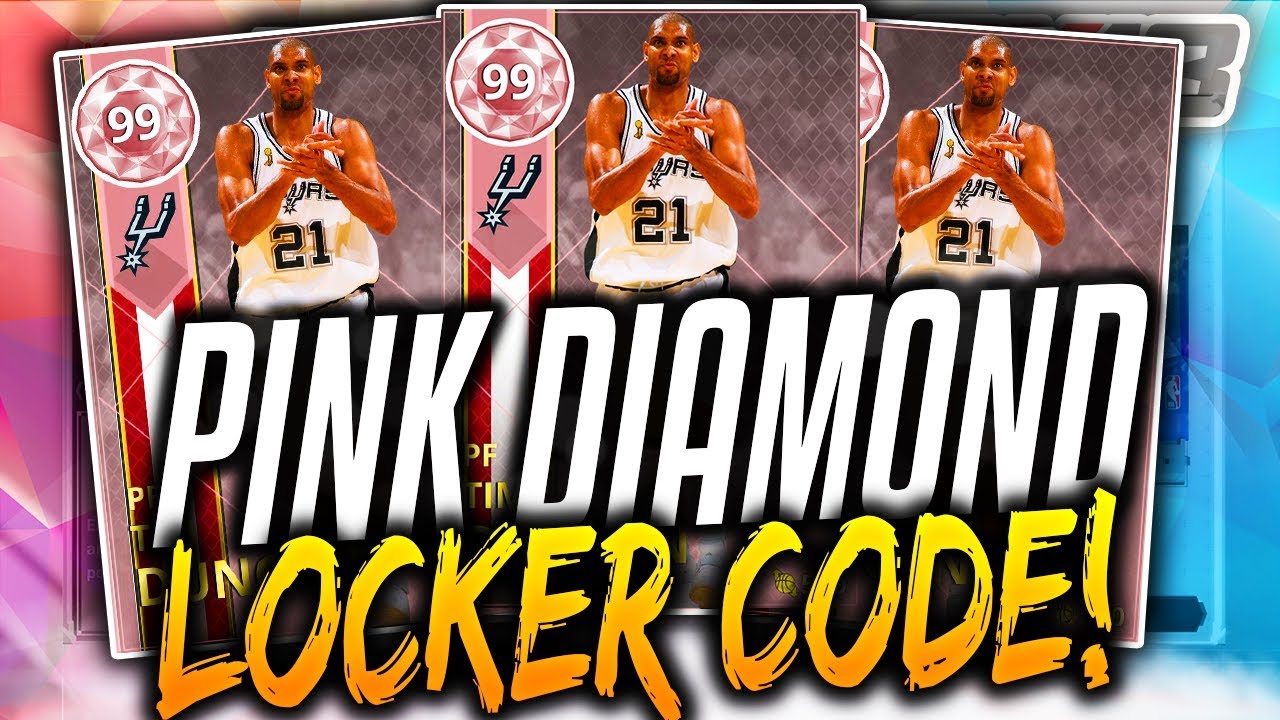 PINK DIAMOND TIM DUNCAN LOCKER CODE! NBA 2K18 MyTEAM WE GOT HIM!