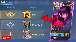 DYR IS LIVE GLOBAL DYRROTH - MLBB