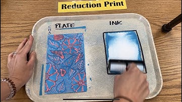 Reduction Styrofoam Print