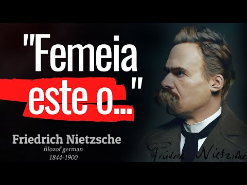 Video: Friedrich Nietzsche: citate despre etern