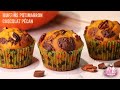 Recette de Muffins au Potimarron, Chocolat et Noix de Pécan