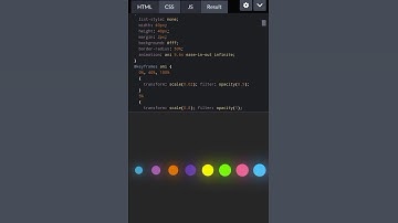 Loading dotted css #animation #coding #html #shorts #css #short #viral