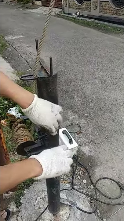 Cara pembuatan dan pengoperasian pintu portal,.