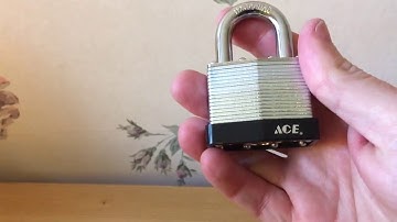 TSL059 - ACE Hardware 44mn Laminated Padlock
