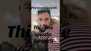 PRE TOUR DIARY #5 — ROCK-A-BYE