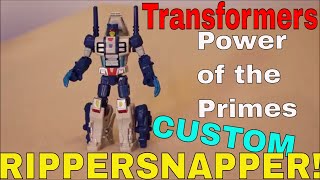 Transformers Power of the Primes Rippersnapper with Custom Paint - GotBot True Review NUMBER 395
