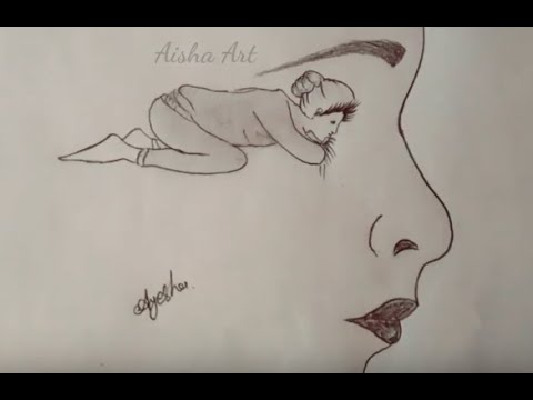 How To Draw A Girl Side View Girl Drawing Pencil Sketch YouTube Hqdefault