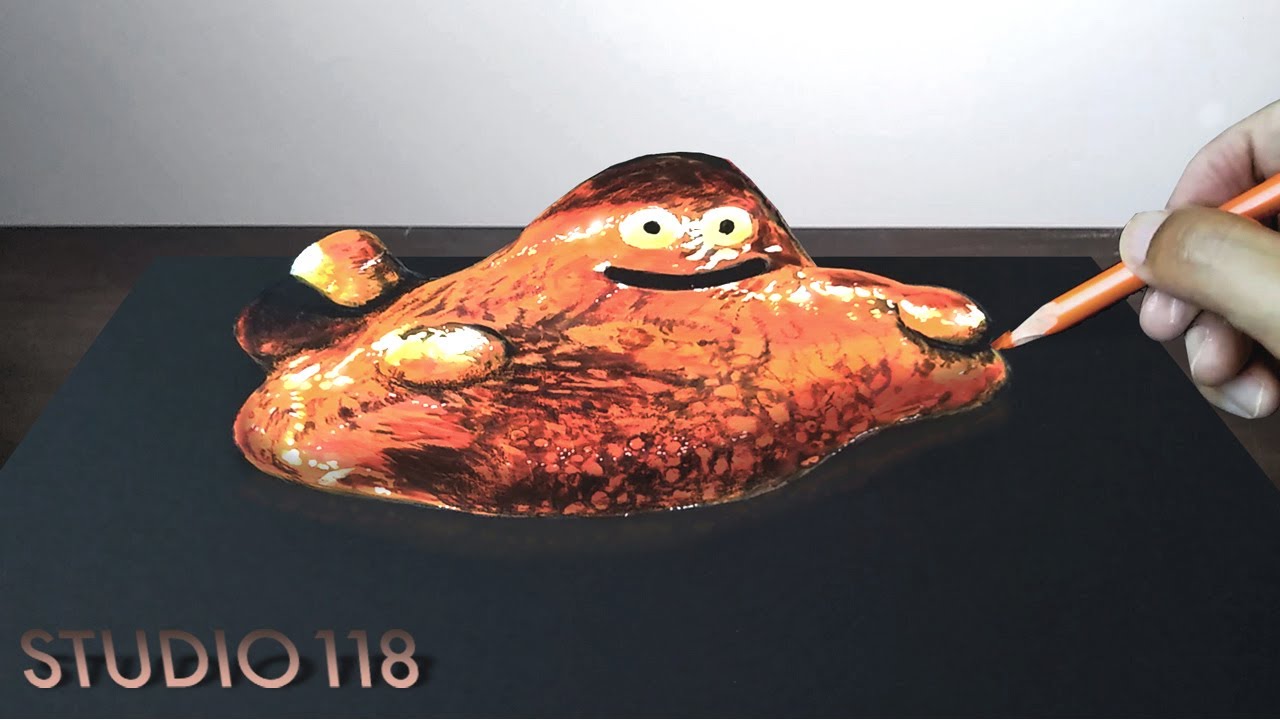 マグマでできたスライムを描いてみた ドラクエ イラスト メイキング Drawing Dragon Quest Youtube