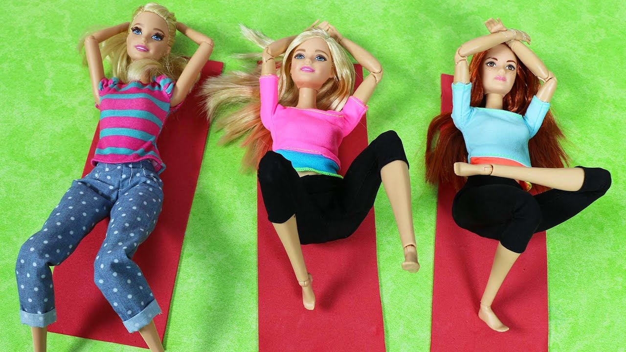 Barbie Ve Ailesi Bolum 75 Barbie Yoga Dersinde Youtube