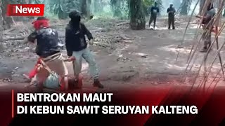 Bentrokan Maut di Kebun Sawit Seruyan Kalteng, 1 Orang Tawas screenshot 3