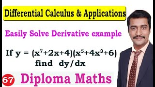 Easily Solve Derivative example