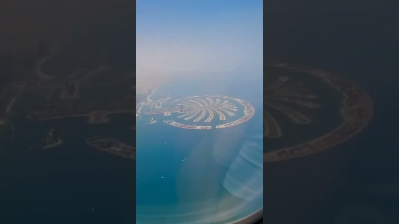 Palm Jumeirah Dubai 🤩 #short #travel #dubai