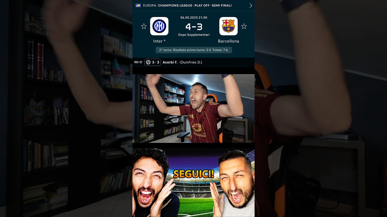 🔮 Reagisco alla mia profezia su Acerbi‼️🤪 