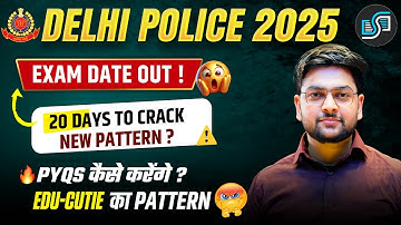 Delhi Police 2025 Exam Date OUT! Official Announcement