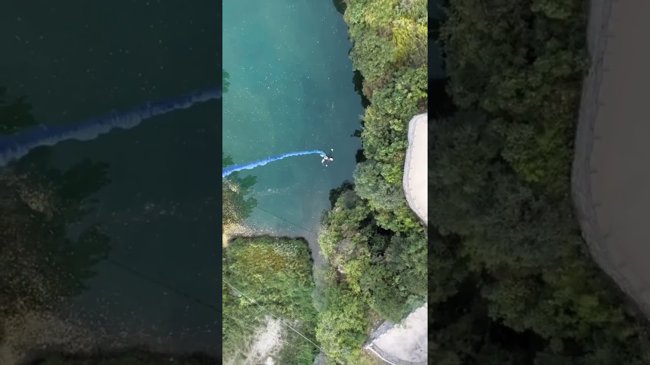 Bungee😲🥱Jumping With Rope In(P-29)Beautiful Place Adventures