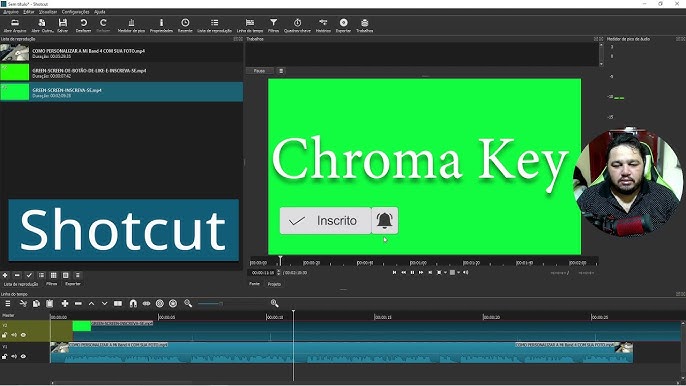 Chroma Key - Inscreva-se e Ative o Sininho de Notificação 1080p Full HD  (Adonias Tutorial) 