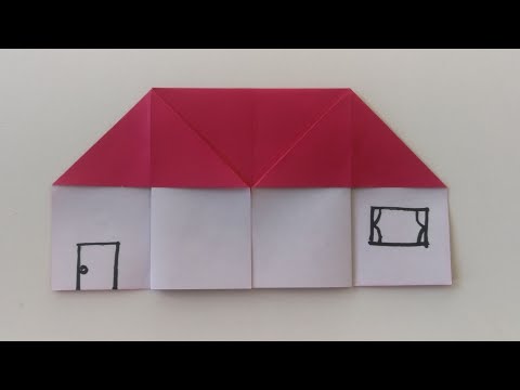 Kağıttan Ev Yapımı - Origami