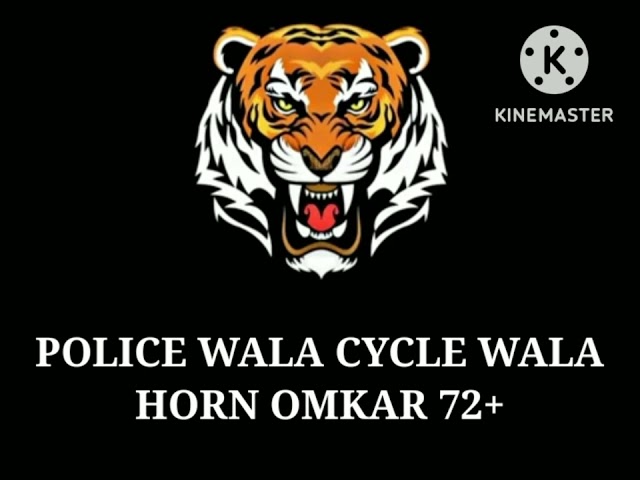 POLICE WALA CYCLE WALA || OMKAR 72 + || FULL COMPEATITION HORN 🎛️💯 DJ 🐯 YASH 💯 PUNEKAR #DJ YASH class=