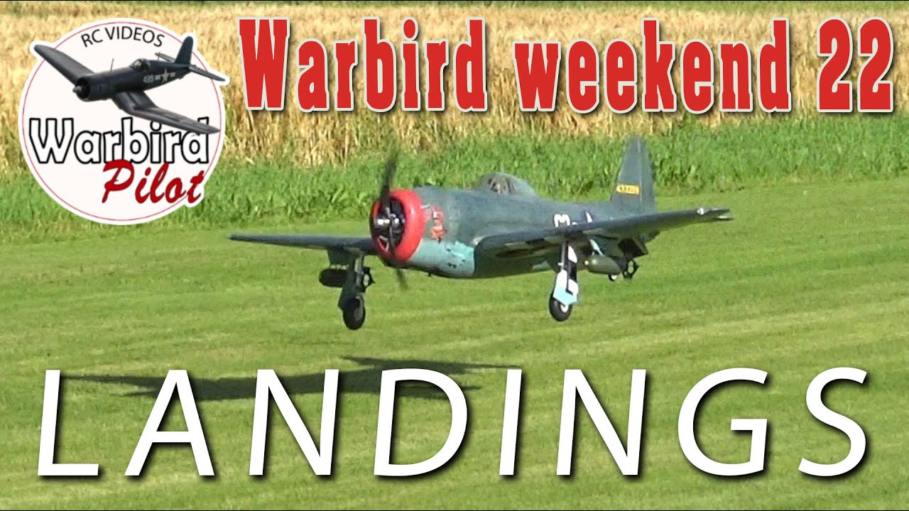 Warbird weekend 2022 landings YouTube