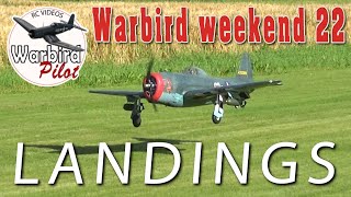 Warbird weekend 2022 landings