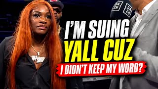 GOING OUT SAD! Claressa Shields Fight Announcement DELAYED AGAIN? YouTuber LAWSUITS?