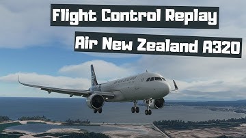 Flight Control Replay - Air New Zealand A320 - YSSY Landing