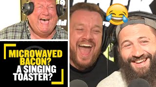 Microwaved Bacon? A singing toaster?🤣 Joe Marler plays a hilarious game of Wiki Leaks or Wiki lies👀