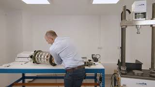 Connecting An Extension Topcap To A Loadcell In A Triaxial Cell.