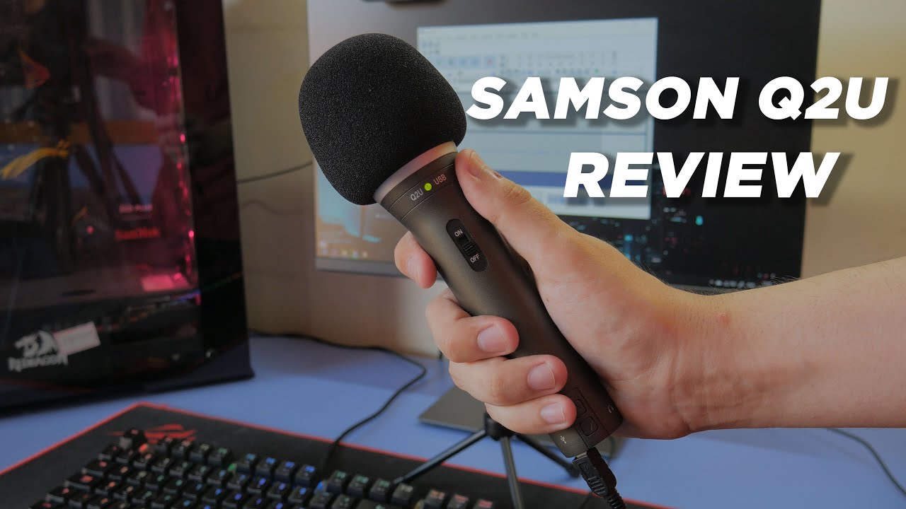 Samson Q2U Microphone Review and Sound Test YouTube