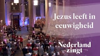 Video voorbeeld van "Nederland Zingt: Jezus leeft in eeuwigheid"