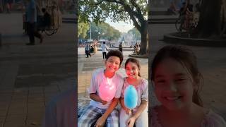 Gemes Momen Farel Prayoga & Vania Latifa Makan Gulali, Saling Tatap Bikin Baper