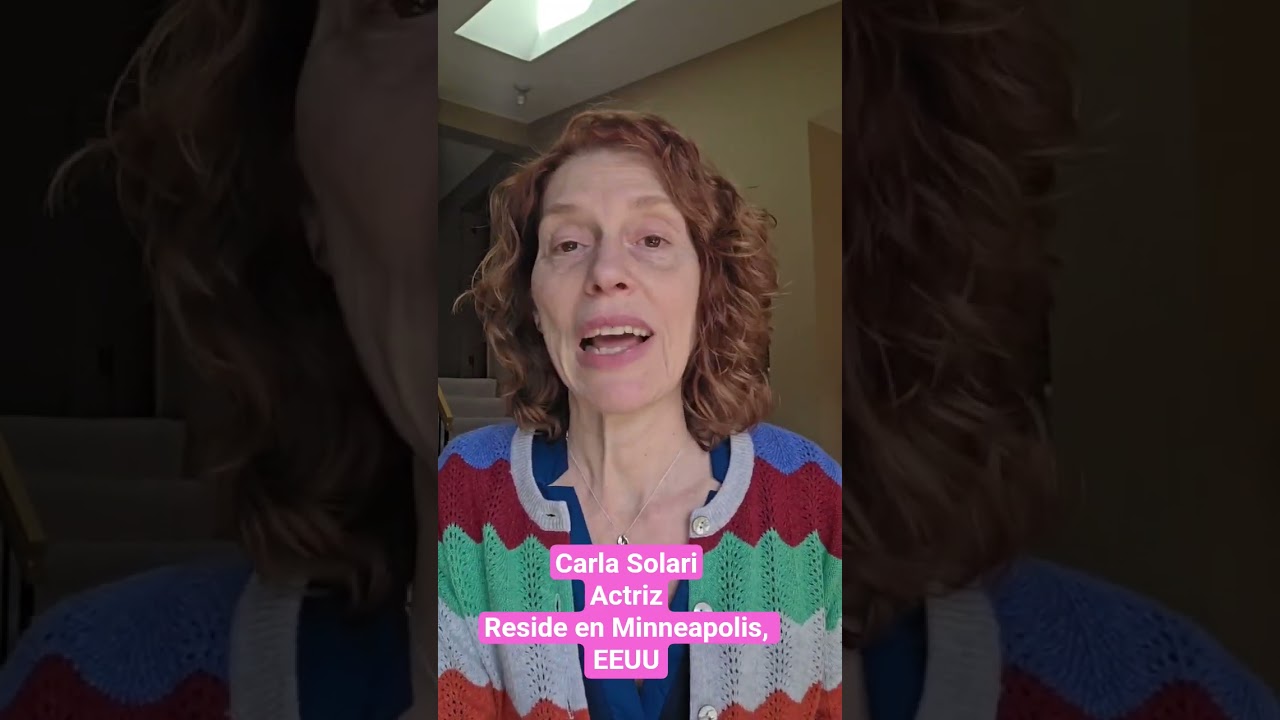 GRACIAS QUERIDA CARLA SOLARI????