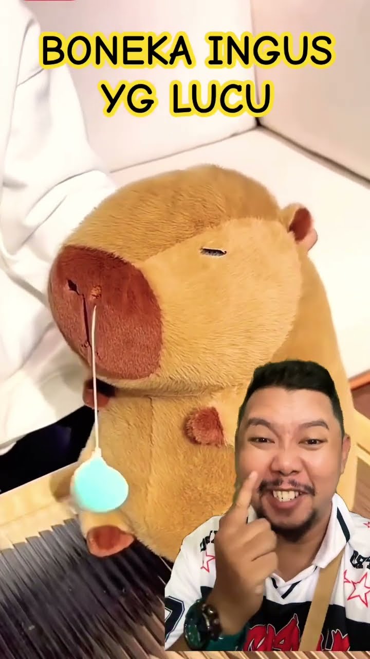 Boneka Mengantuk keluar ingusss!!??? #cute #funny #baby #shorts