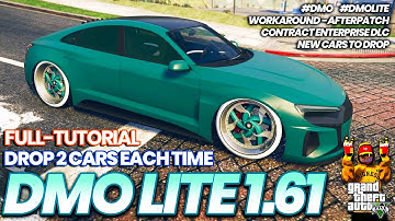 💥DMO Lite 1.61 Start to Finish Tutorial🚘Drop 2 Cars Each Time Save Editor Save Wizard 💯 PS4 PC Only