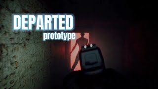 Departed Prototype - scary photo realistic game