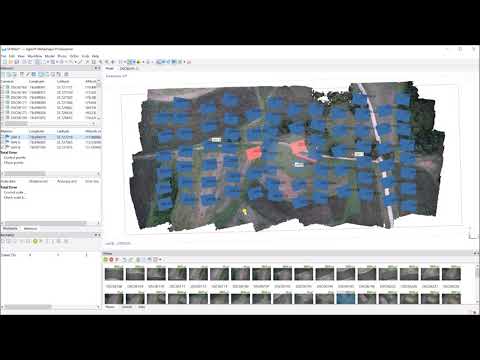 TUTORIAL Agisoft Metashape - orthophoto and DSM generation (with GCPs)