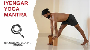 Iyengar Yoga Class - Opening and Closing Mantra Chanting