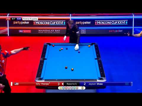Mosconi Cup Drama Referee Mistake | Mosconi Cup 2019