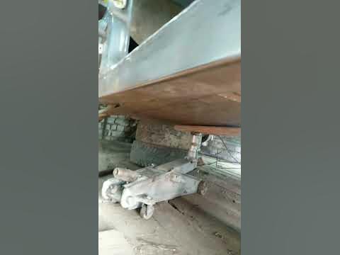 Приора квадратная труба заместо порогов - YouTube