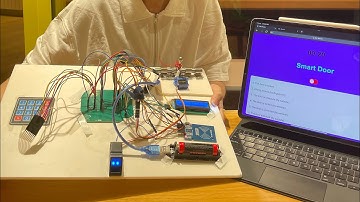 ESP32 Door Lock Project (Face ID + Fingerprint+ Web Control + RFID + Keypad + PCB Design)