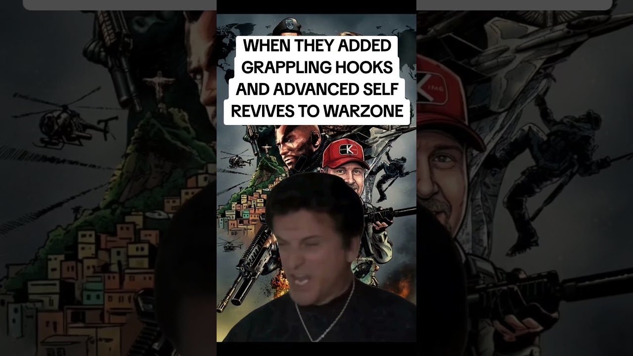 WHEN THEY ADDED GRAPPLING HOOKS AND ADVANCED SELF REVIVES TO WARZONE
