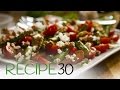 Healthy Grilled Asparagus And Tomato Salad By Recipe30.com