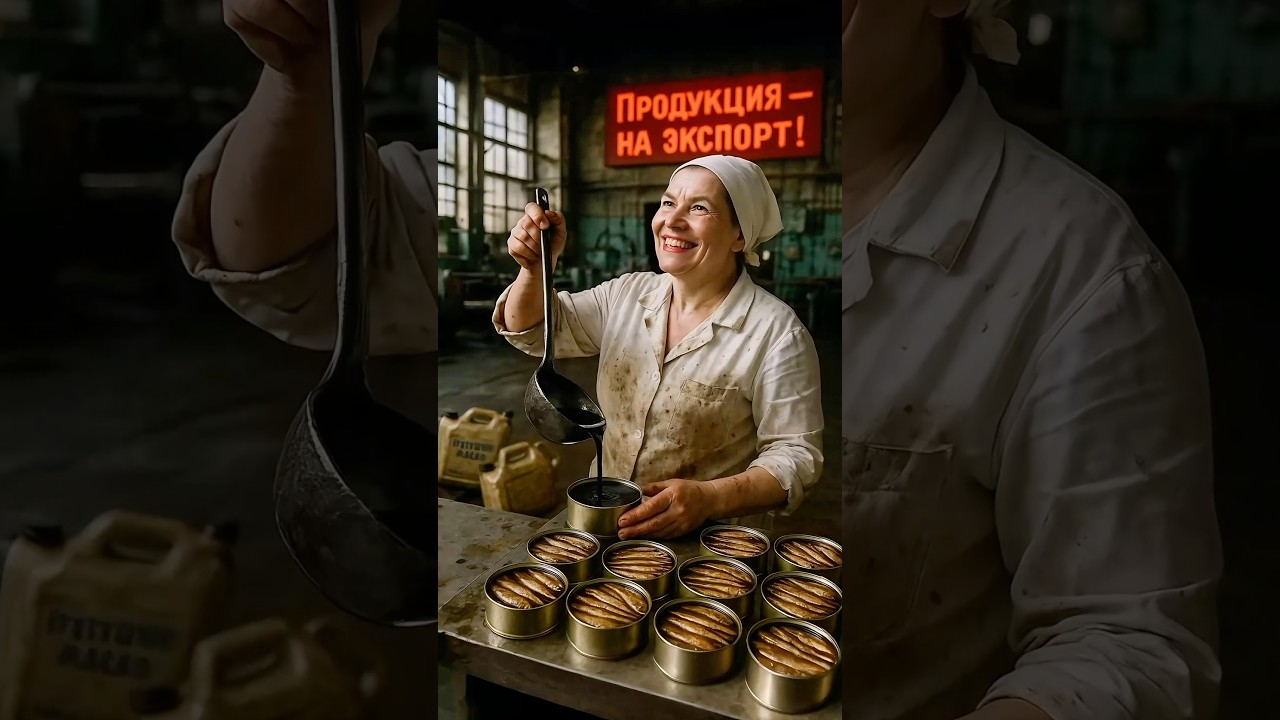 Как В Шпроты Заливали Техническое Масло?