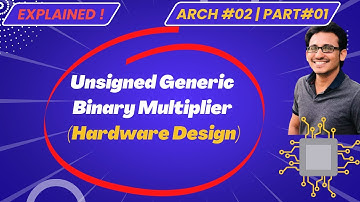 𝐀𝐧 𝐎𝐩𝐭𝐢𝐦𝐢𝐳𝐞𝐝 𝐀𝐩𝐩𝐫𝐨𝐚𝐜𝐡 𝐭𝐨 𝐃𝐞𝐬𝐢𝐠𝐧 𝐚 𝐆𝐞𝐧𝐞𝐫𝐢𝐜 𝐔𝐧𝐬𝐢𝐠𝐧𝐞𝐝 𝐁𝐢𝐧𝐚𝐫𝐲 𝐌𝐮𝐥𝐭𝐢𝐩𝐥𝐢𝐞𝐫 | 𝐏𝐚𝐫𝐭#01 | @vlsiexcellence ✅