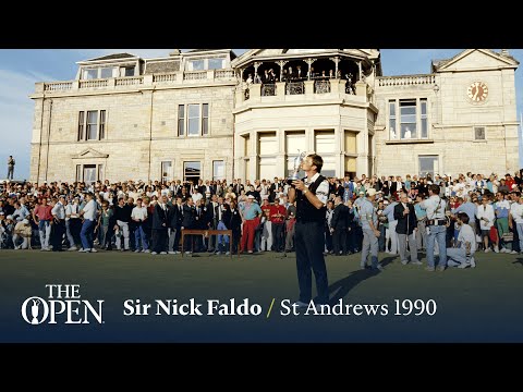 Sir Nick Faldo wins at St Andrews | The Open Official Film 1990