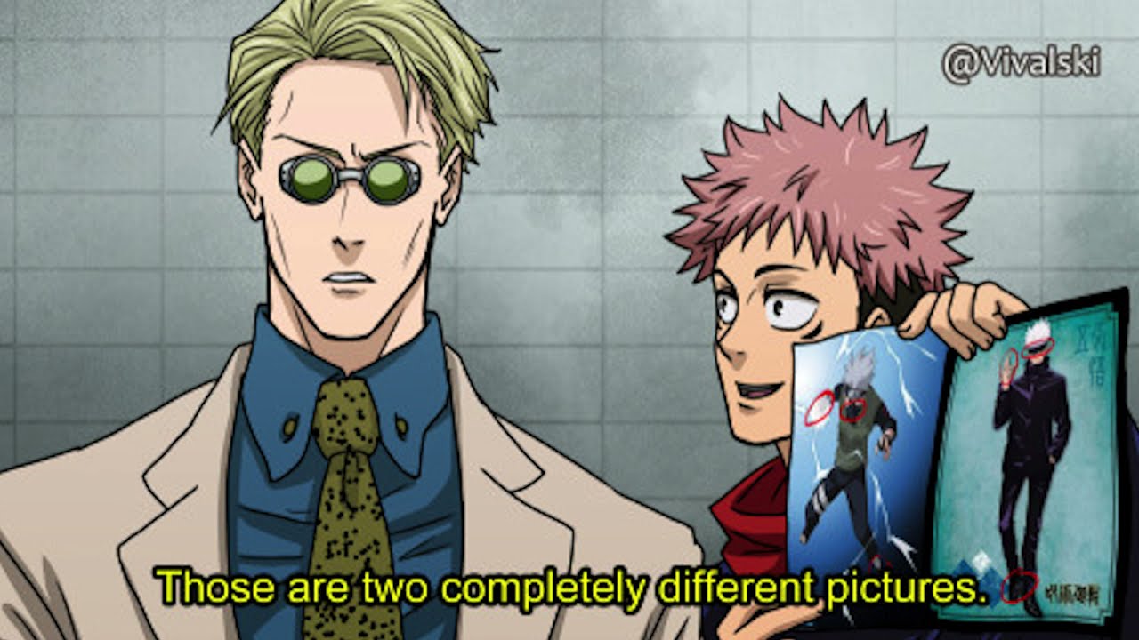 It's The Same Picture - ( JJK Comic Dub ) - YouTube