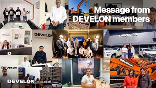 DEVELON's 1st Anniversary: Congratulatory message from DEVELON overseas employees! by DEVELON Emerging Market 44,418 views 3 months ago 3 minutes, 25 seconds