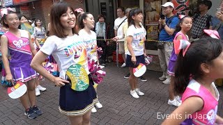 サンバ チアリーダー フレイヤーズの皆さん 立石フェスタ2018 Cheerleader